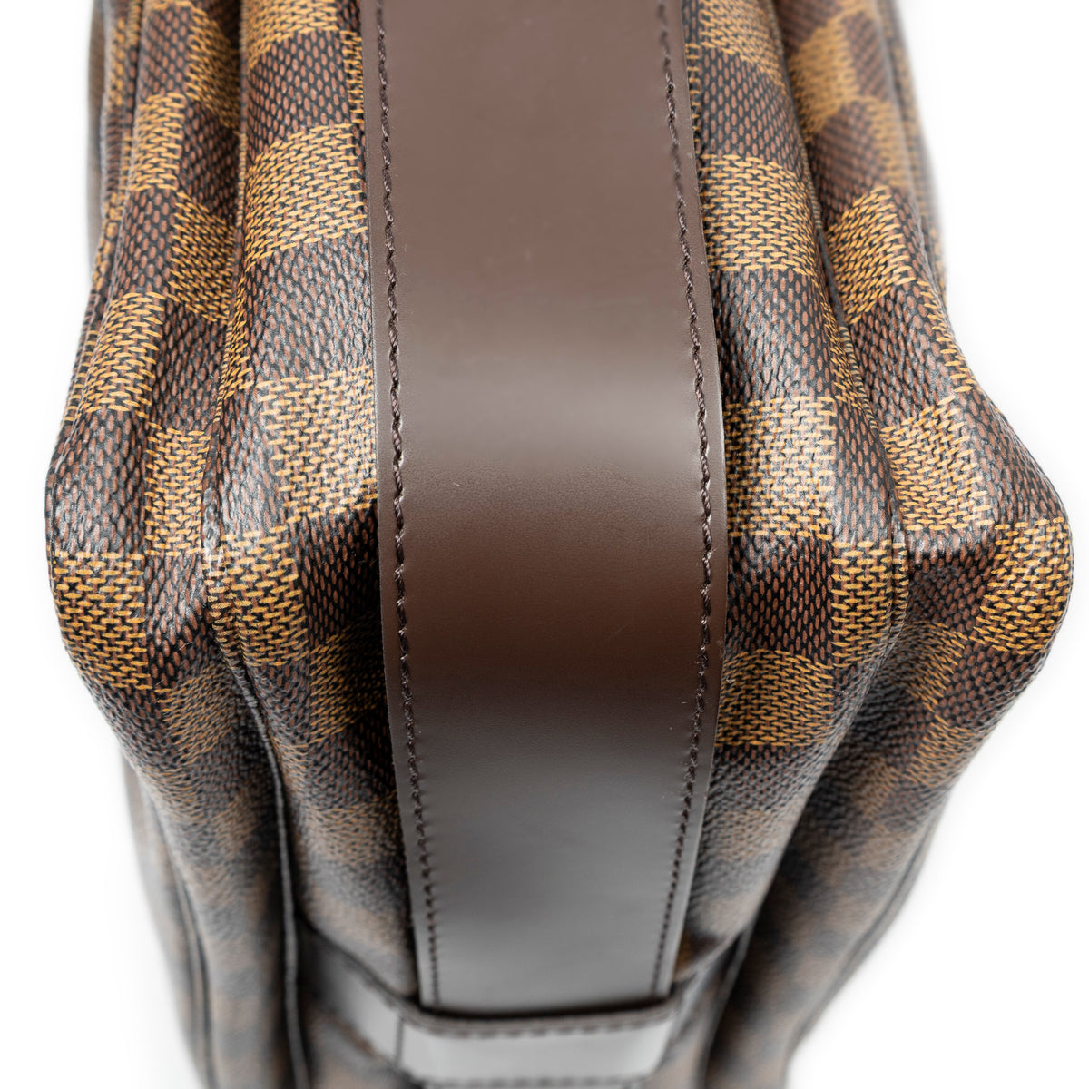 Shoulder Bag Naviglio Brown Damier Ebene