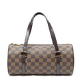 Handbag Papillon 26 Brown Damier Ebene