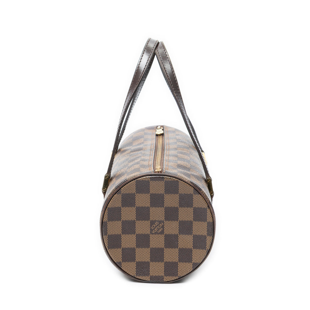Handbag Papillon 26 Brown Damier Ebene