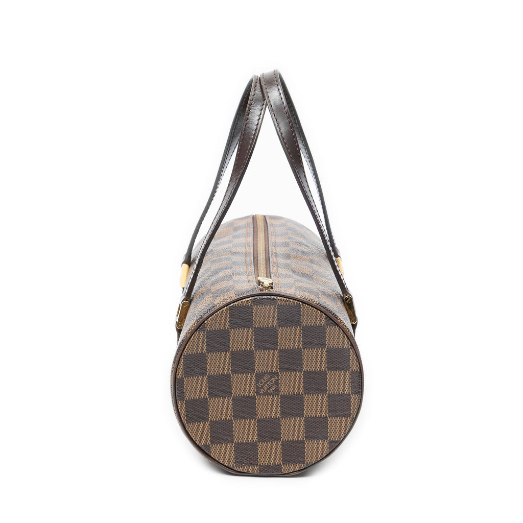 Handbag Papillon 26 Brown Damier Ebene