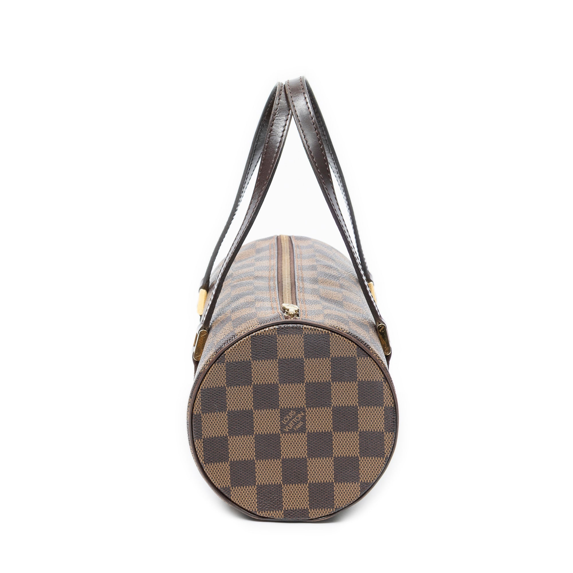Handbag Papillon 26 Brown Damier Ebene