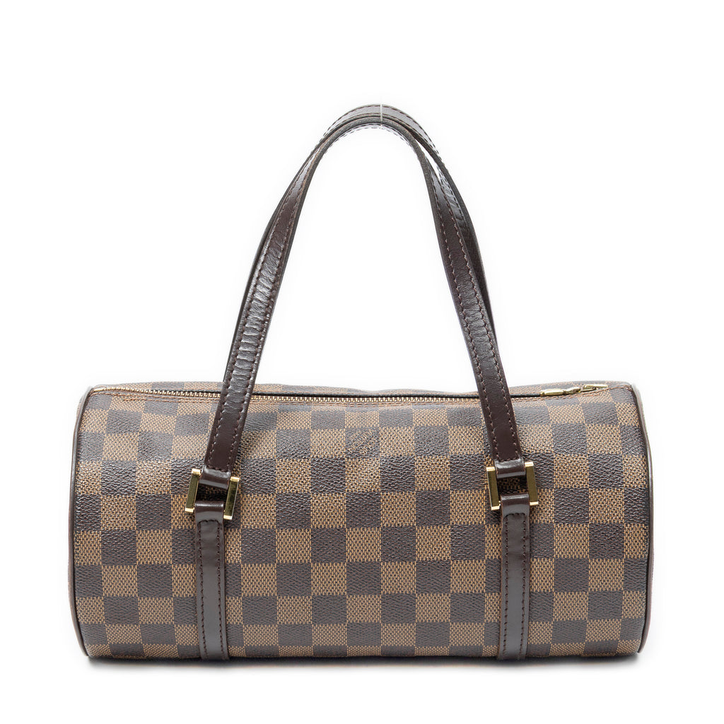 Handbag Papillon 26 Brown Damier Ebene