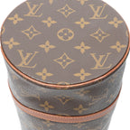 Handbag Papillon 30 Brown Monogram Canvas