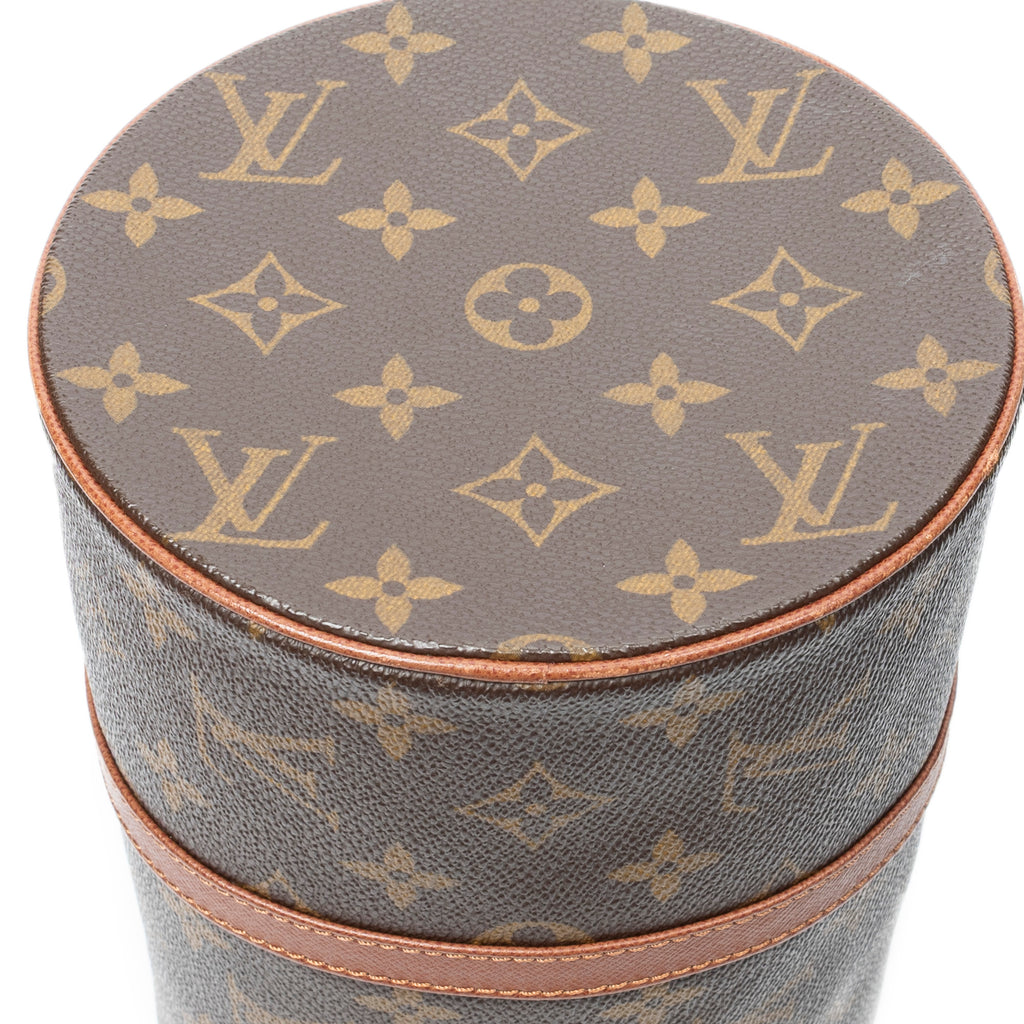 Handbag Papillon 30 Brown Monogram Canvas