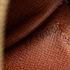 Handbag Papillon 30 Brown Monogram Canvas
