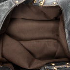 Shoulder Bag L Hobo Black Mahina Leather
