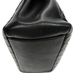Shoulder Bag Grand Shopping Tote Black Quilted Caviar Leather