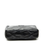 Shoulder Bag CC Tassel Camera Bag Black Diamond Quilted Lambskin Leather