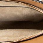 Shoulder Bag Pixie Crossbody Beige Grained Calfskin Leather