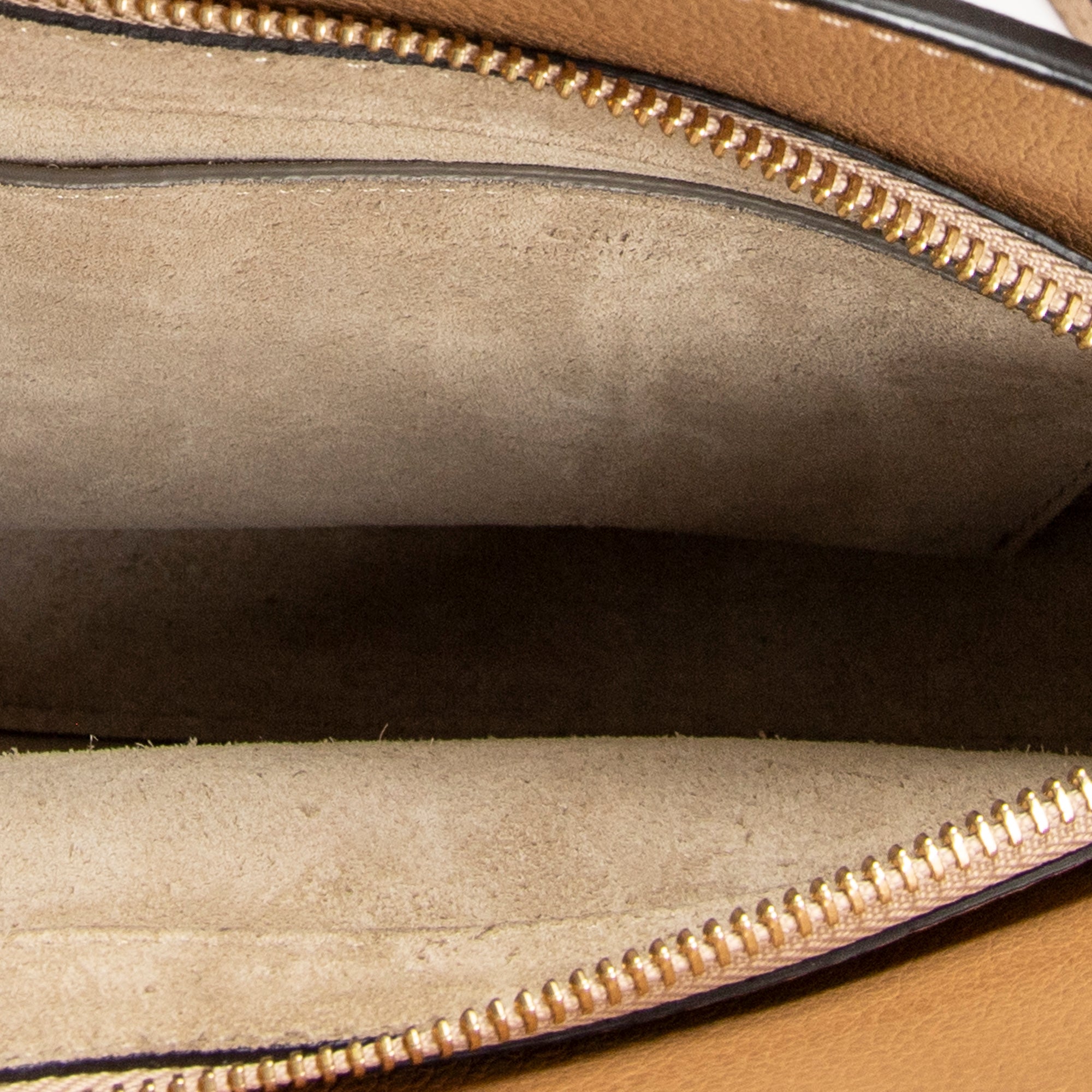 Shoulder Bag Pixie Crossbody Beige Grained Calfskin Leather