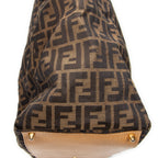 Travel Bag Collapsible Weekender Brown Zucca Canvas