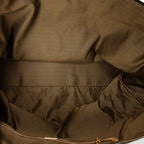 Travel Bag Collapsible Weekender Brown Zucca Canvas