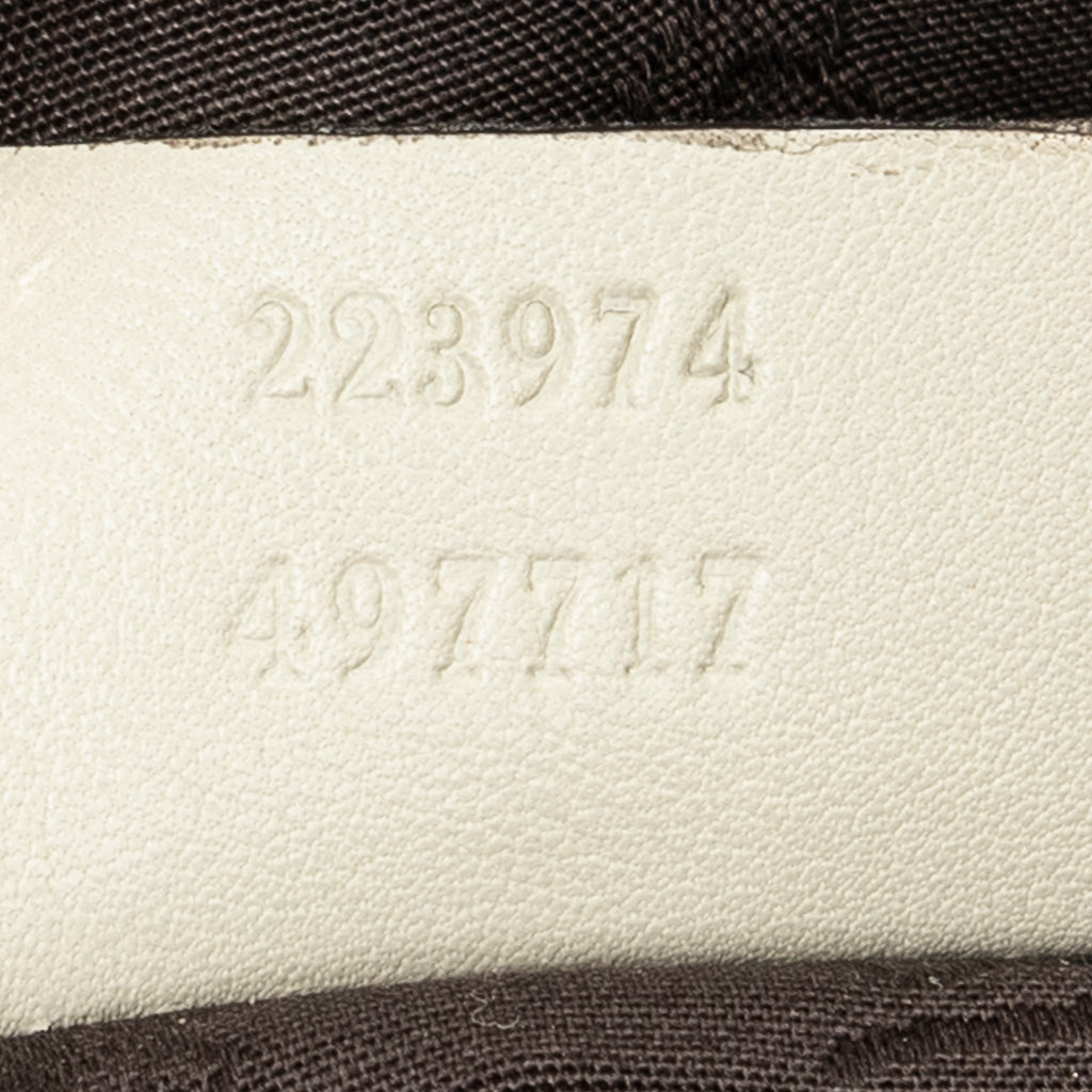 Shoulder Bag Medium Sukey Boston Ivory Guccissima Leather