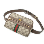 Waist Bag Web Ophidia Belt Bag Beige Supreme Coated Canvas