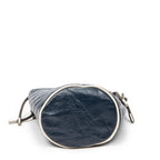 Shoulder Bag GG Marmont Torchon Bucket Bag Navy Quilted Calfskin Leather