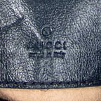 Shoulder Bag GG Marmont Torchon Bucket Bag Navy Quilted Calfskin Leather