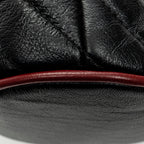 Shoulder Bag GG Marmont Torchon Bucket Bag Black Quilted Calfskin Leather