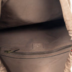 Backpack Web Logo Drawstring Backpack Beige Supreme Coated Canvas