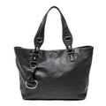 Shoulder Bag Icon Bit Tote Black Guccissima Leather