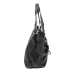 Shoulder Bag Icon Bit Tote Black Guccissima Leather