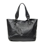 Shoulder Bag Icon Bit Tote Black Guccissima Leather