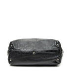 Shoulder Bag Icon Bit Tote Black Guccissima Leather