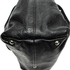 Shoulder Bag Icon Bit Tote Black Guccissima Leather