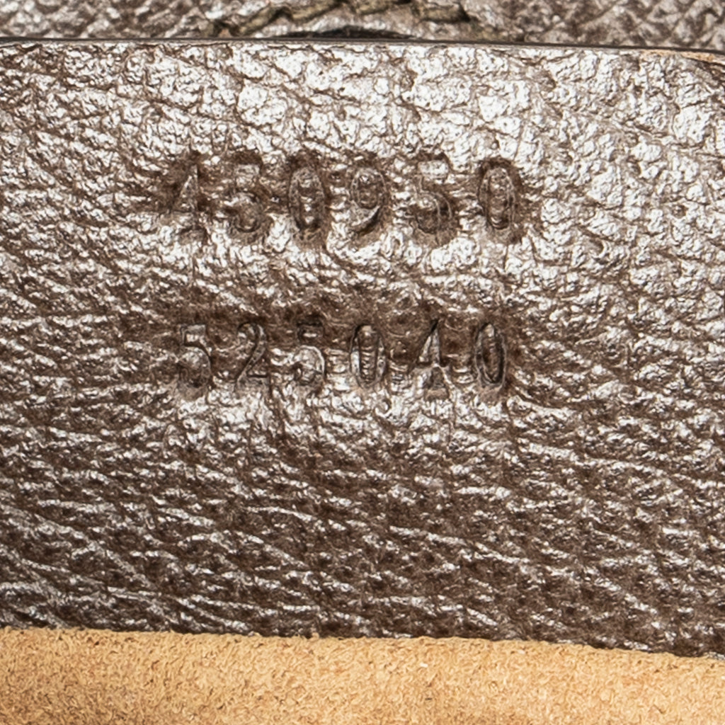 Shoulder Bag Vertical Shopping Tote Beige Tian Supreme Coated Canvas