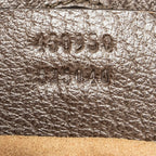 Shoulder Bag Vertical Shopping Tote Beige Tian Supreme Coated Canvas