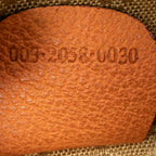 Backpack Mini Bamboo Backpack Orange Suede Leather