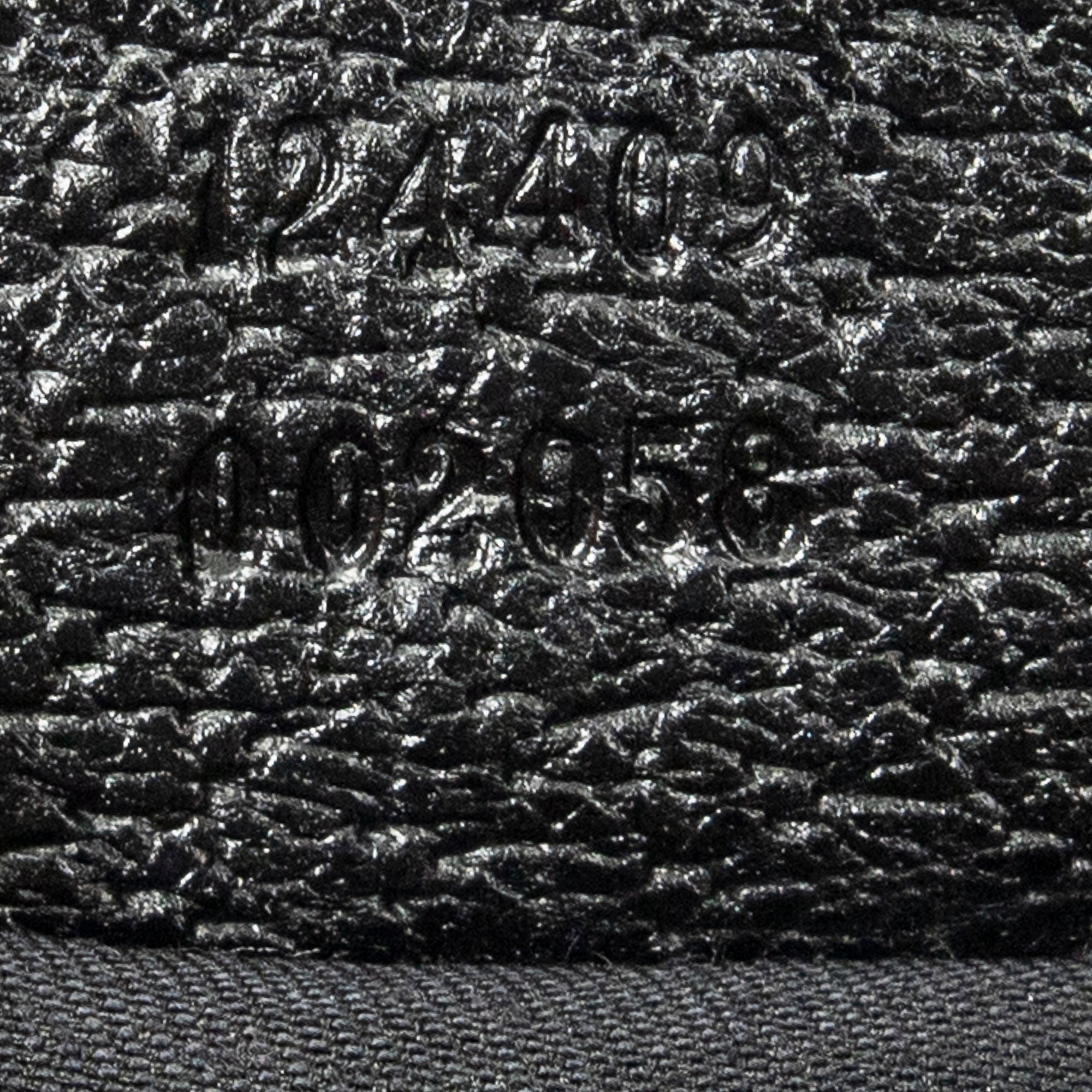 Shoulder Bag Nailhead Jackie Bardot Black Monogrammed Canvas