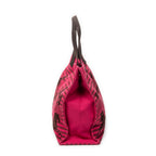 Shoulder Bag Chevaux En Camouflage Beach Bag Fuchsia Pink Toile Officier Canvas