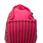 Shoulder Bag Chevaux En Camouflage Beach Bag Fuchsia Pink Toile Officier Canvas