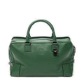 Handbag Amazona 36 Green Grained Calfskin Leather
