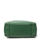 Handbag Amazona 36 Green Grained Calfskin Leather