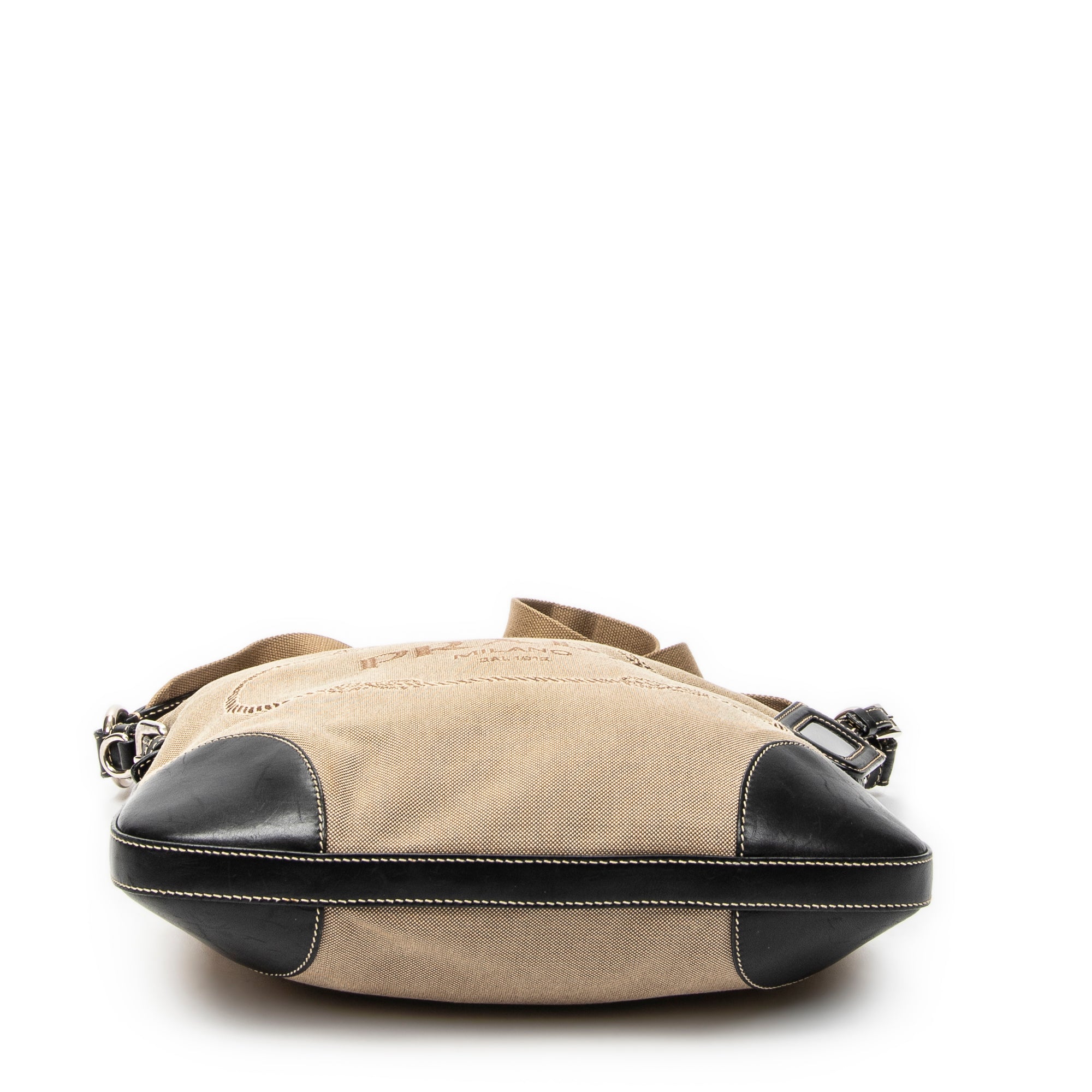 Shoulder Bag Jacquard Messenger Crossbody Black Jacquard Canvas