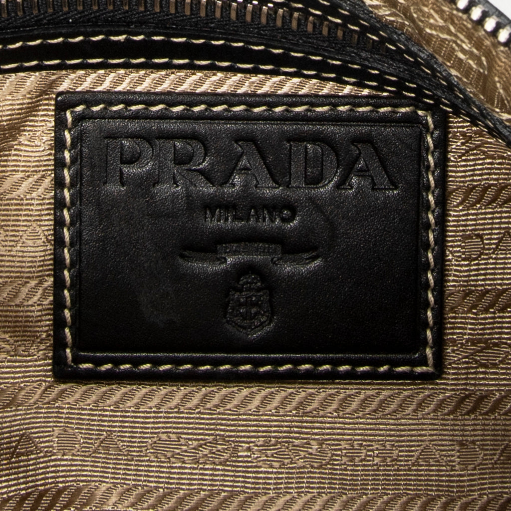 Shoulder Bag Jacquard Messenger Crossbody Black Jacquard Canvas