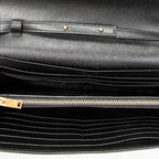 Shoulder Bag Star Kate Chain Black Grain de Poudre Leather