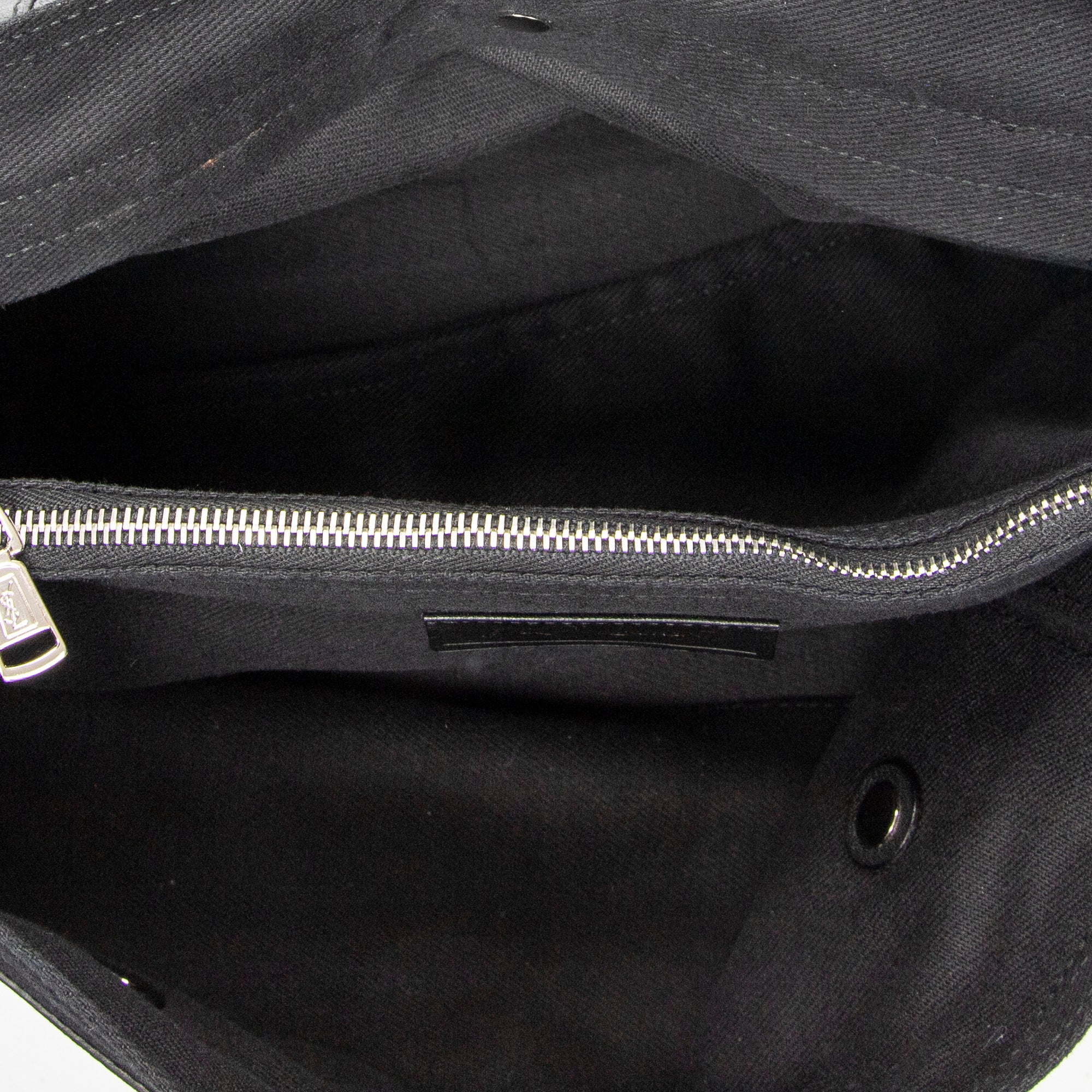 Shoulder Bag Muse Two Black Grained Calfskin Leather