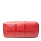 Travel Bag Keepall Black Stitching 50 Red Epi