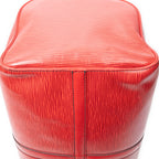 Travel Bag Keepall Black Stitching 50 Red Epi