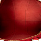 Travel Bag Keepall Black Stitching 50 Red Epi