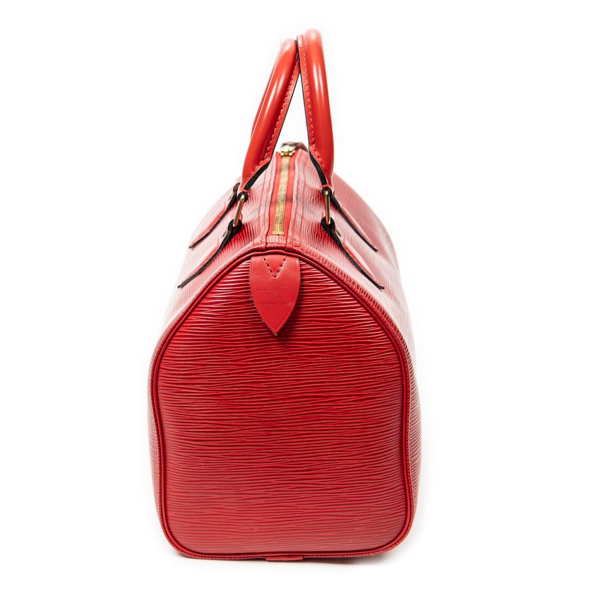 Handbag Speedy 25 Red Epi