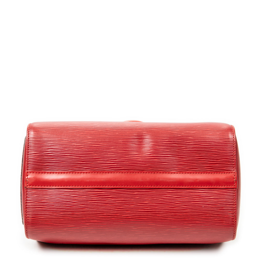 Handbag Speedy 25 Red Epi