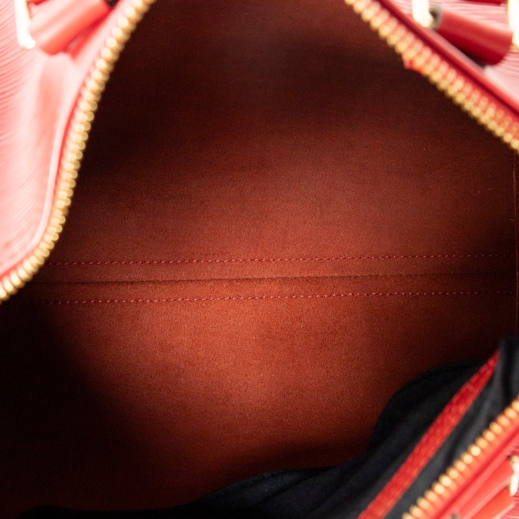 Handbag Speedy 25 Red Epi