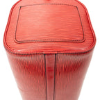 Handbag Speedy Black Stitching 25 Red Epi