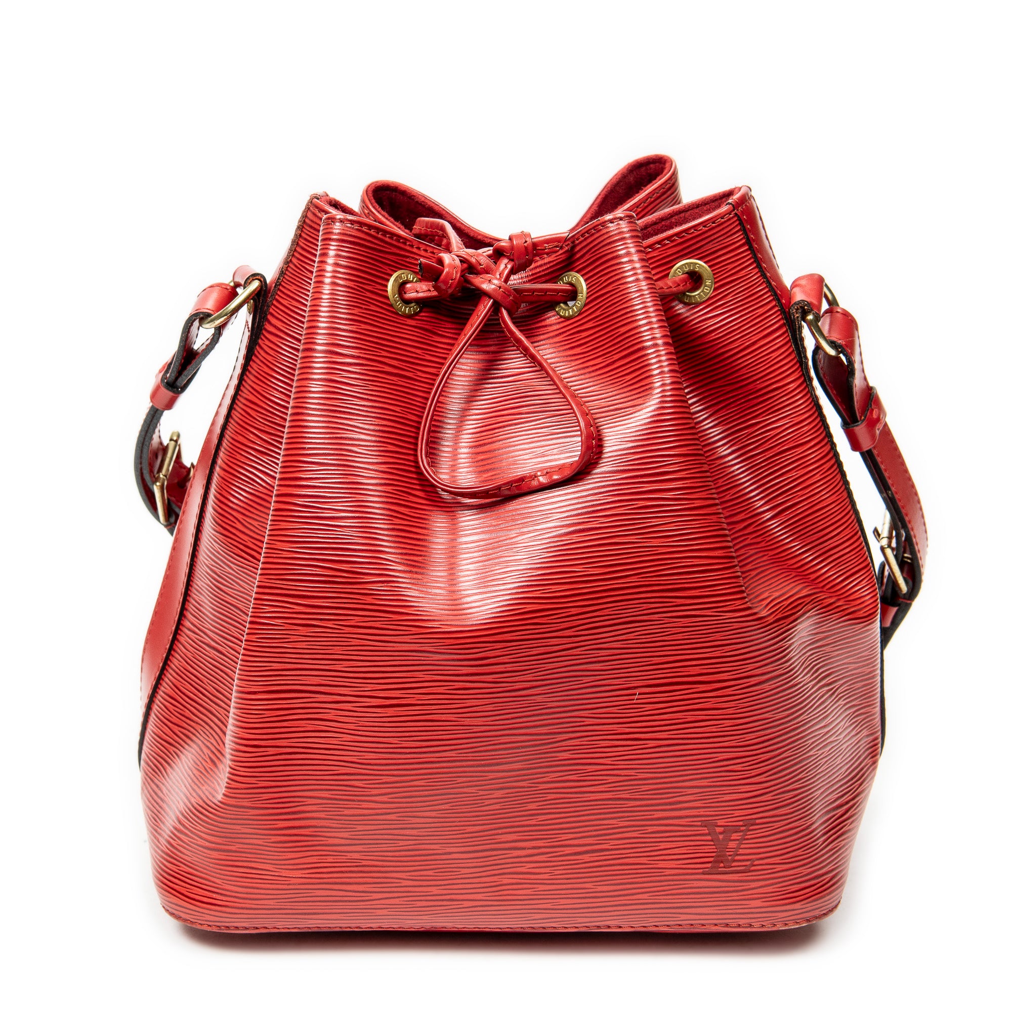 Shoulder Bag Noe PM Red Epi