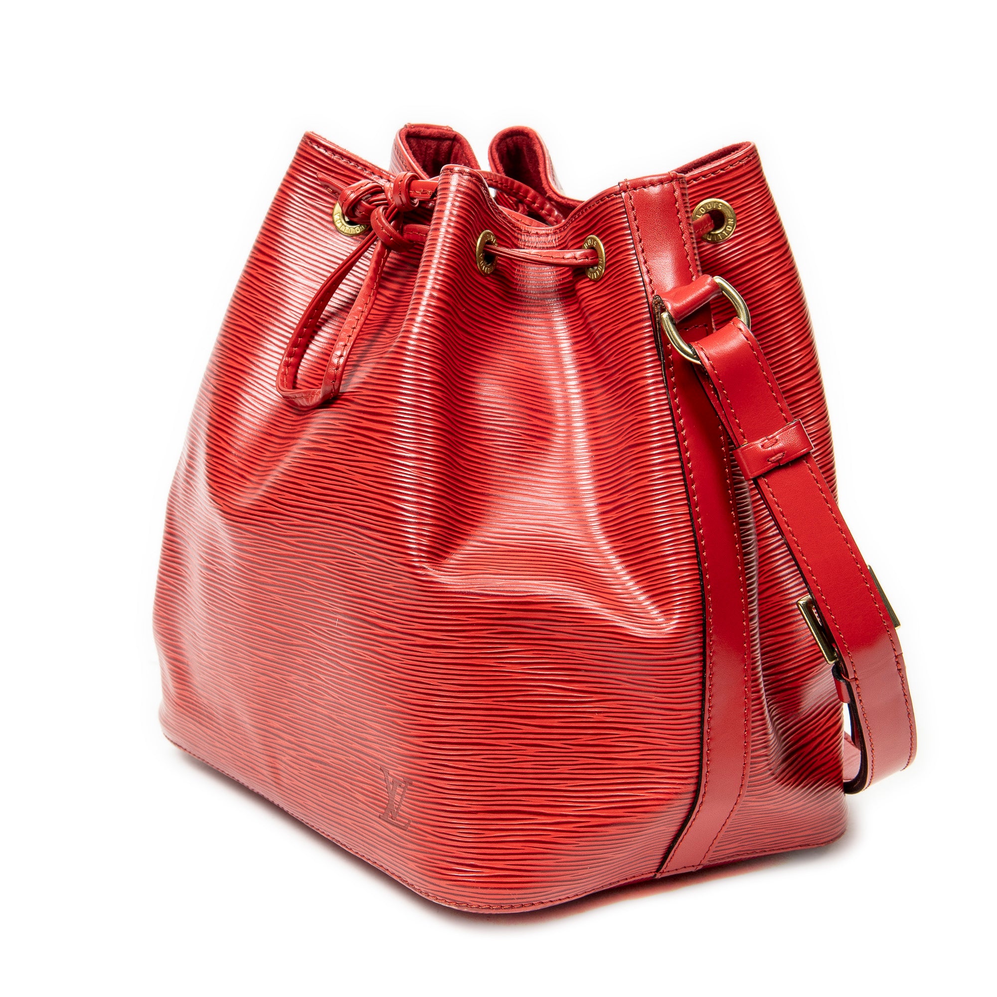 Shoulder Bag Noe PM Red Epi
