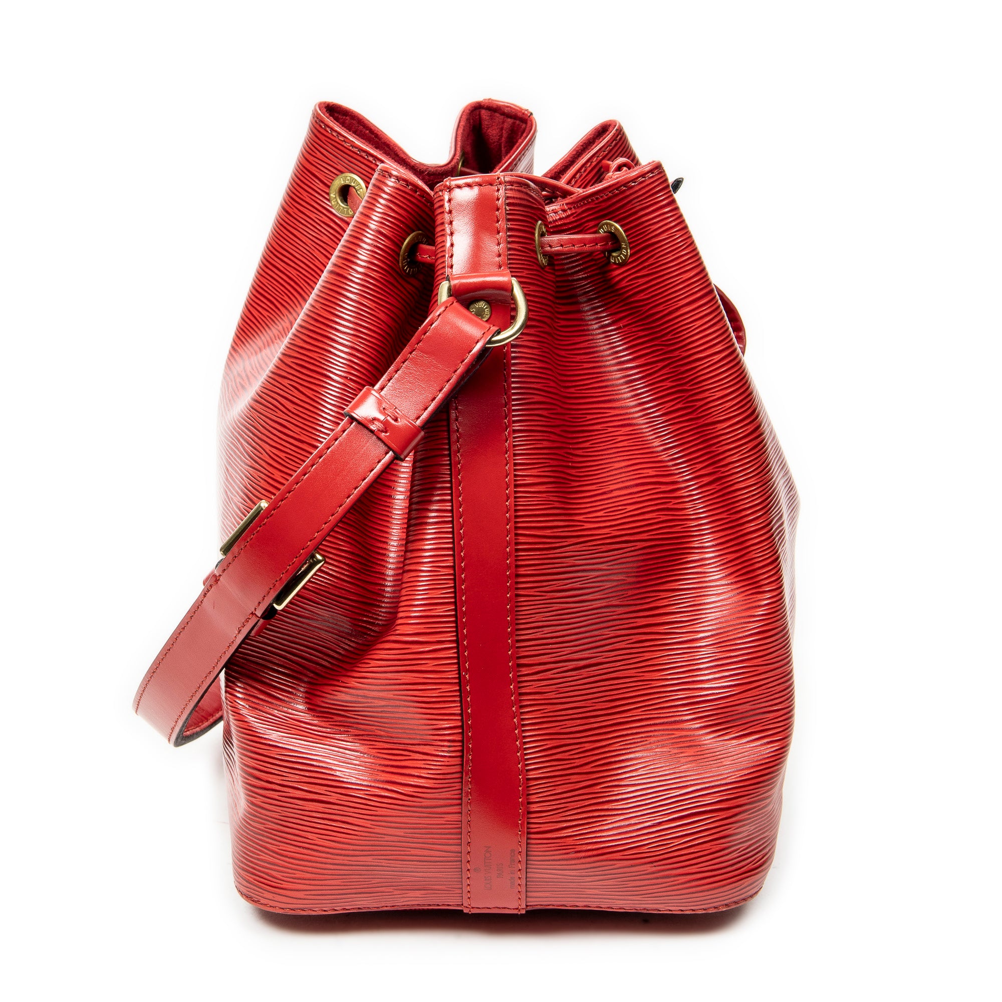 Shoulder Bag Noe PM Red Epi
