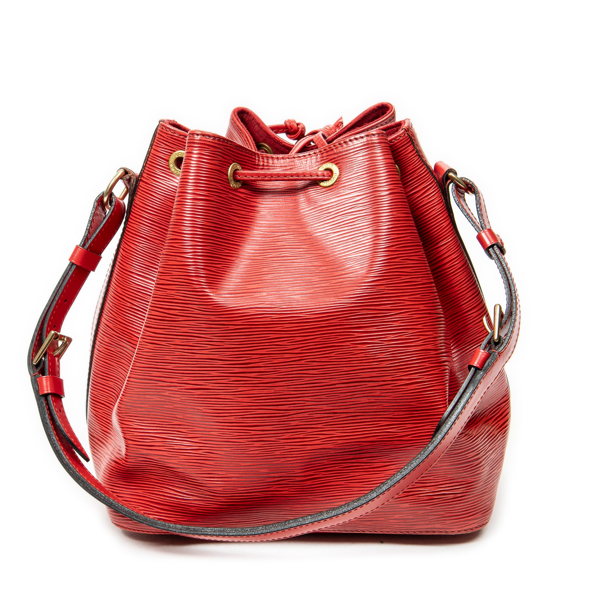 Shoulder Bag Noe PM Red Epi